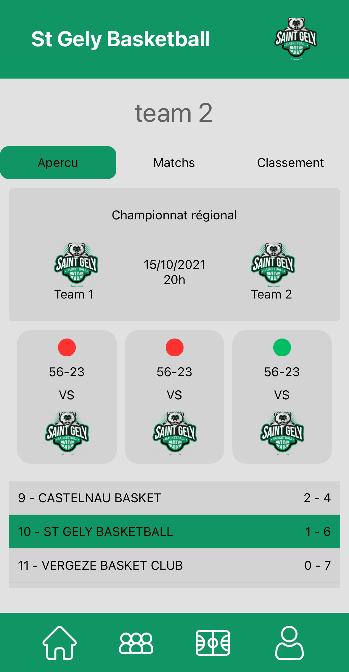 image de l'application
