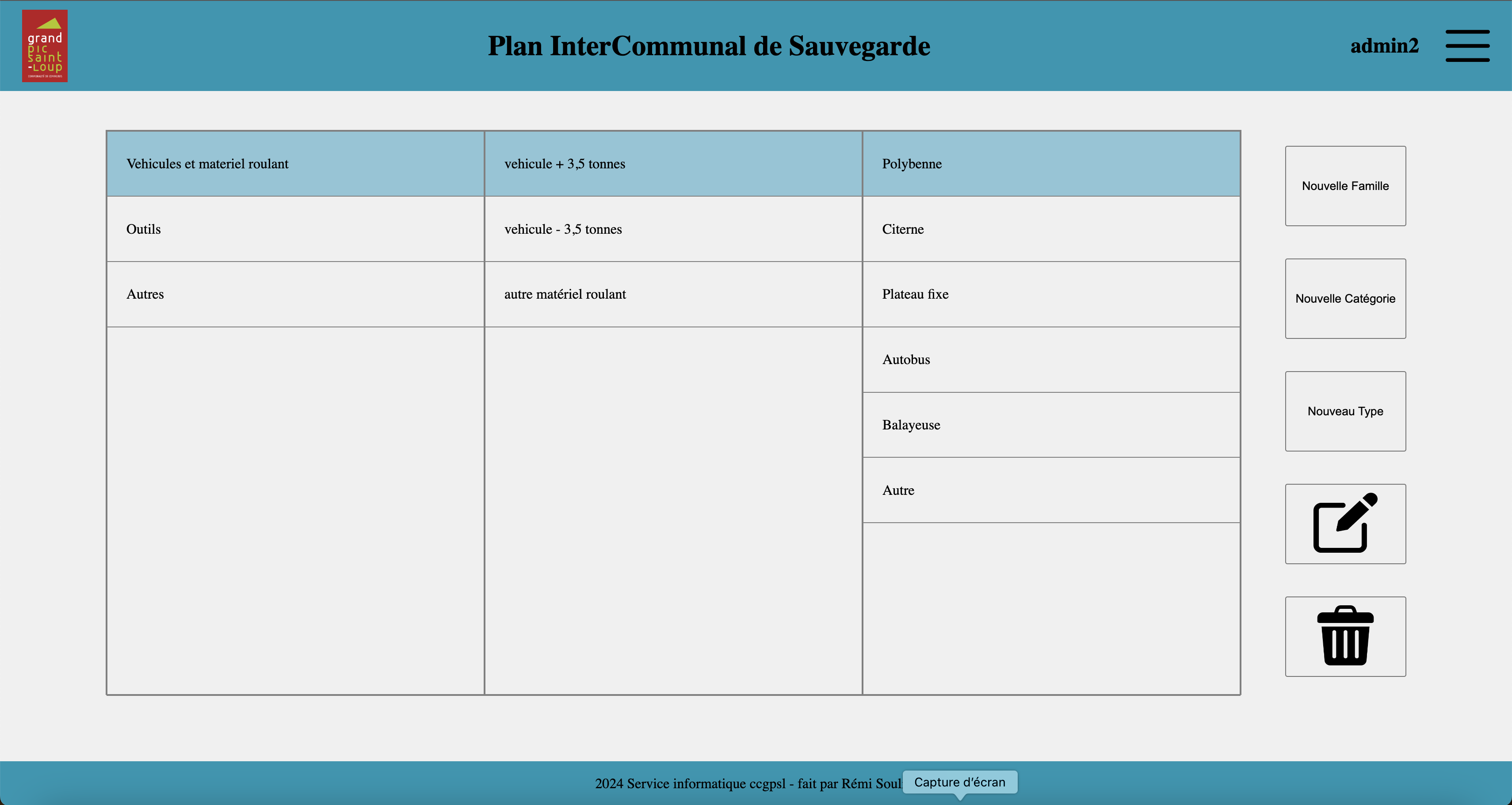 image de l'application