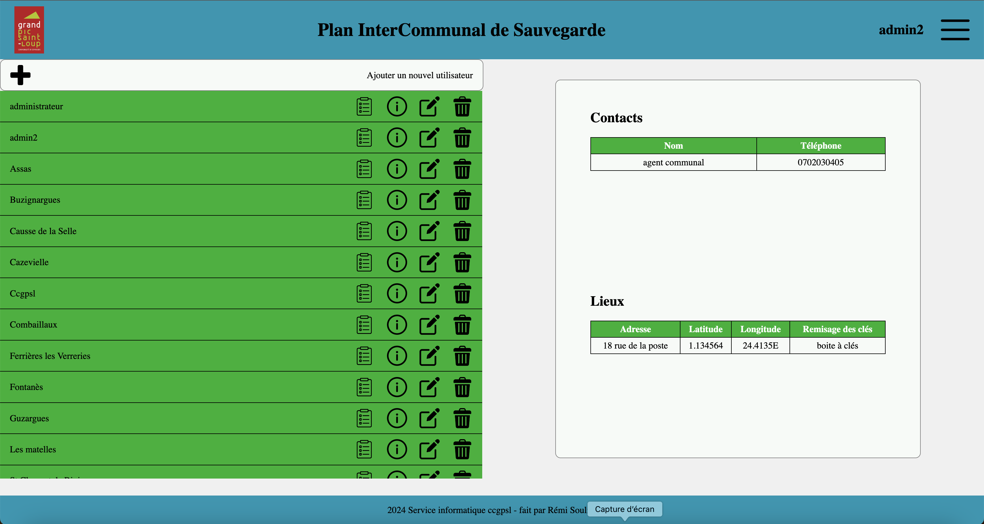 image de l'application